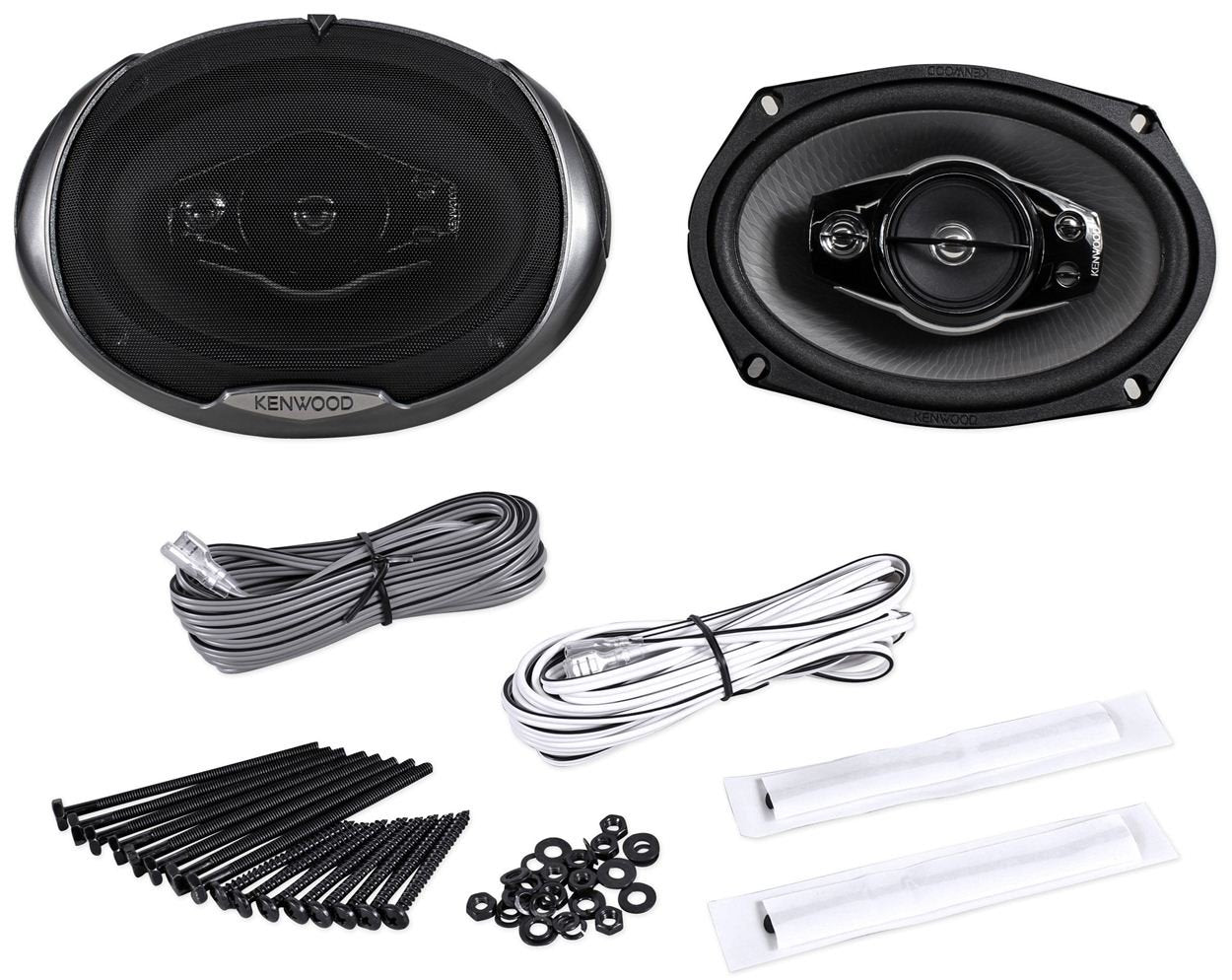 Kenwood KFC-6994PS 6”x9” 500 Watt 5-Way Car Audio Coaxial Speakers 6x9 With Grilles Kenwood KFC-6994PS 6”x9” 500 Watt 5-Way Car Audio Coaxial Speakers 6x9 With Grilles
